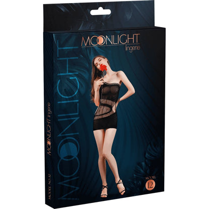 Vestido MOONLIGHT Modelo 12 Preto, Tamanho único - Pérola SexShop