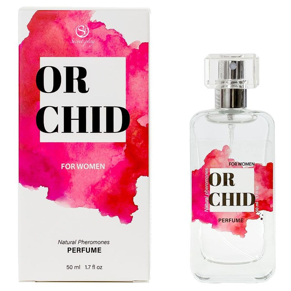 Perfume Mulher com Feromonas, Secret Orchid, Atrativo de Trufas 50ml - Pérola SexShop
