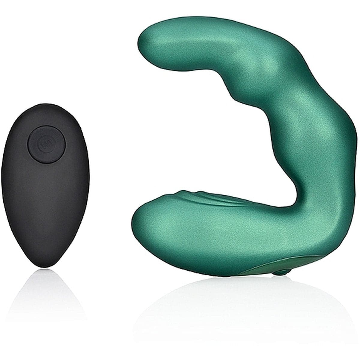 Estimulador Bent Verde USB com Controlo Remoto, 10vibrações - Pérola SexShop