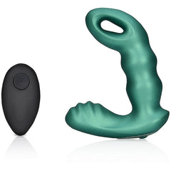 Estimulador Beaded Verde USB com Controlo Remoto, 10vibrações - Pérola SexShop