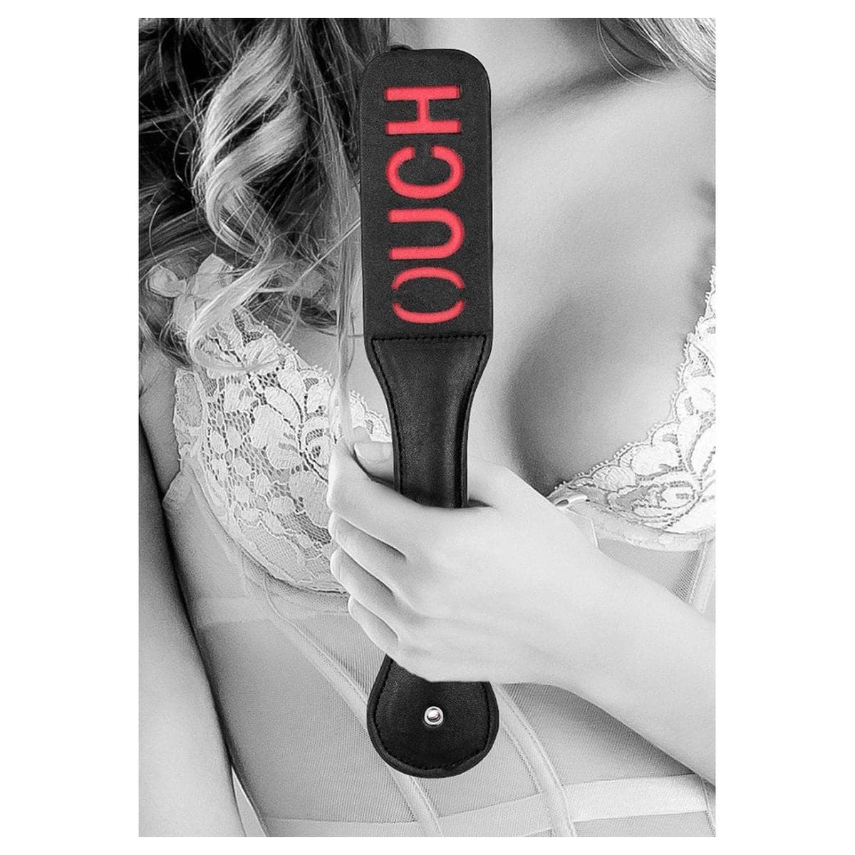 Paddle Black & White Ouch 32cm