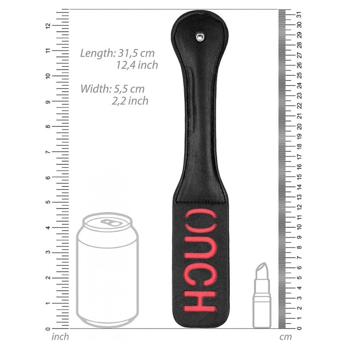 Paddle Black & White Ouch 32cm
