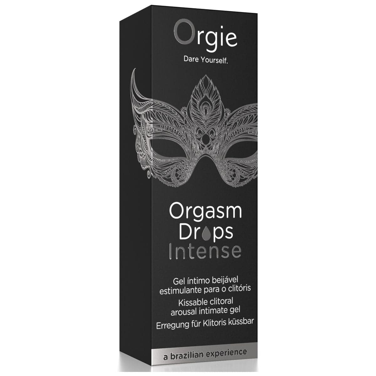 Estimulante Orgasm Drops Intense 30ml - Efeito Calor e Formigueiro Intenso, Sabor Maça  Orgie   