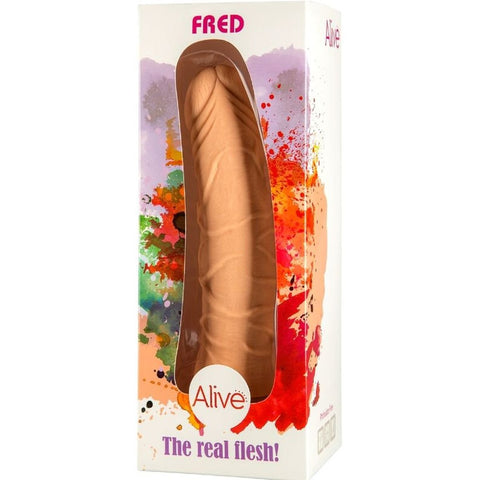 Dildo 100% Silicone Alive FRED, 21.5cm Ø4.7cm Brinquedos sexuais Alive