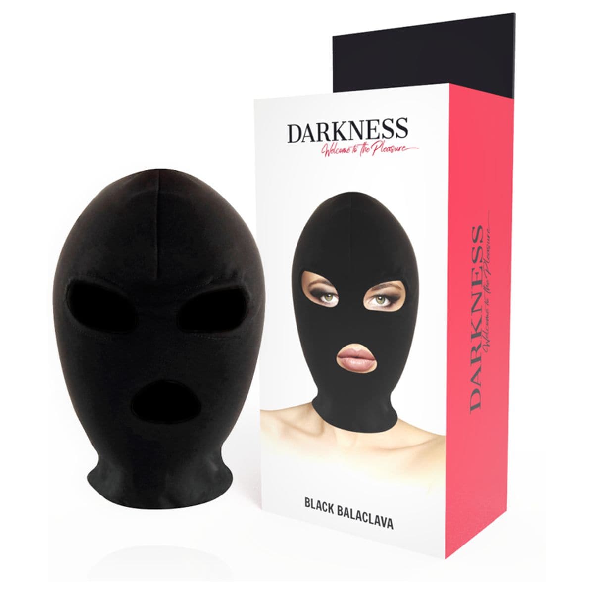 Máscara Balaclava Black Darkness - 3 Aberturas - Conforto e Estilo - Pérola SexShop