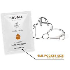 Lubrificante Bruma Cup Cake Monodose 6ml, 1 saqueta  Bruma   
