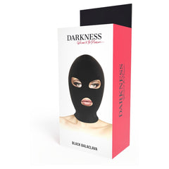 Máscara Balaclava Black Darkness - 3 Aberturas - Conforto e Estilo - Pérola SexShop