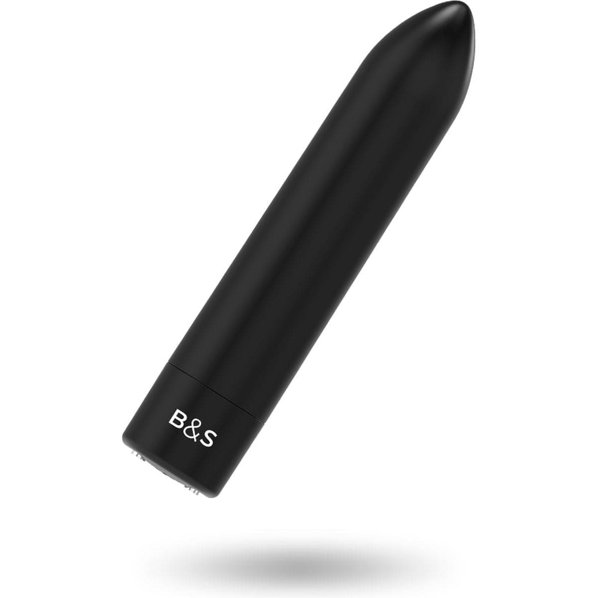 Bala Vibratória Kernex Recarregável USB Preto, 8.6cm Ø1.8cm, 10vibrações - Pérola SexShop