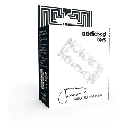 Capa Estimulante Sleeve Addicted Toys, 7.2cm, Ø2cm - Pérola SexShop