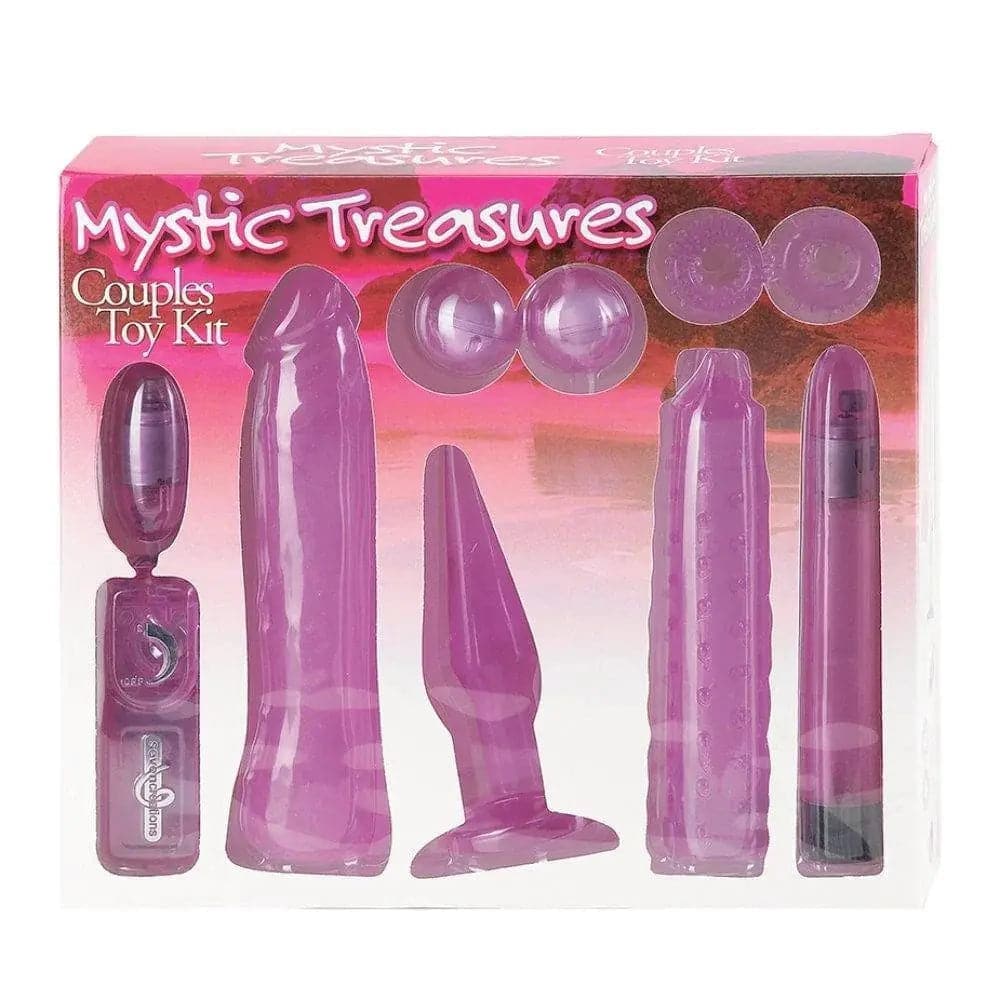 Conjunto Kit Mystic Treasures, 8 acessórios - Pérola SexShop