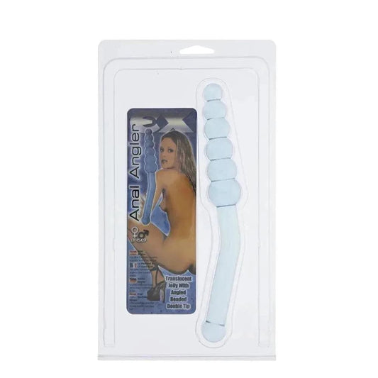 Estimulador Anal Angler Jelly Azul 24cm Ø3cm - Explore Novos Níveis de Prazer - Pérola SexShop