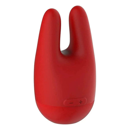 Estimulador Red Hebe USB, 10cm Ø5cm, 7vibrações - Pérola SexShop