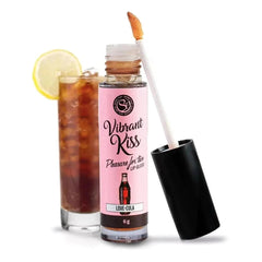 Gloss Vibrante Comestível Oral, Cola (efeito vibração e comestível) - Pérola SexShop
