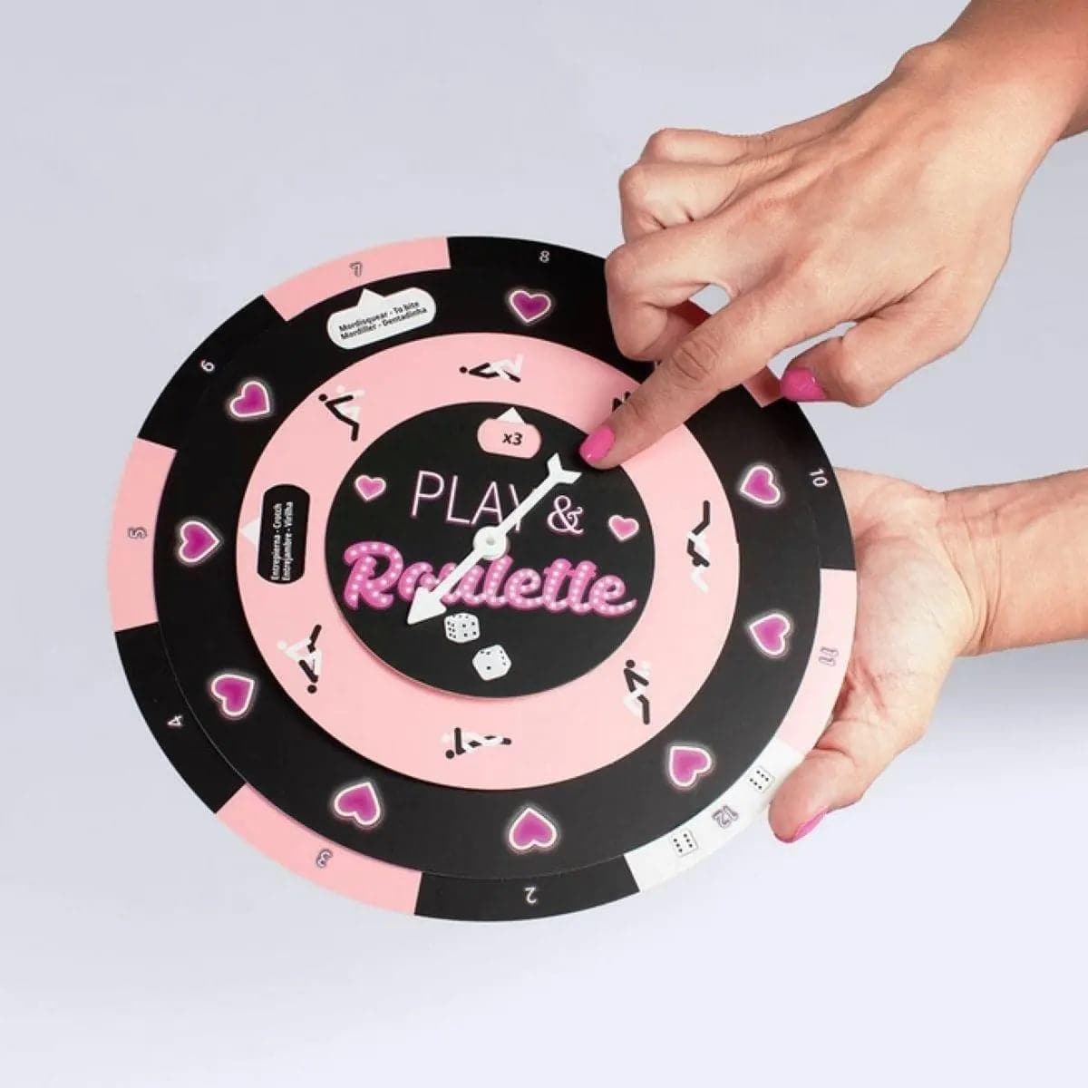 Jogo Erótico Play and Roulette (Português) - Pérola SexShop