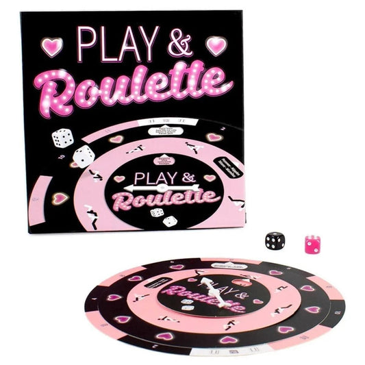 Jogo Erótico Play and Roulette (Português) - Pérola SexShop