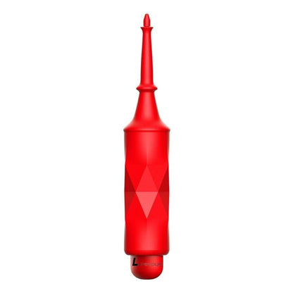 Luminous Ultra Soft Silicone CIRCE Vermelho, 14.5cm Ø2.5cm, 10vibrações - Pérola SexShop