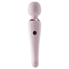 Massajador Wand NANA USB Rosa, 19.5cm Ø4cm, 10vibrações - Pérola SexShop