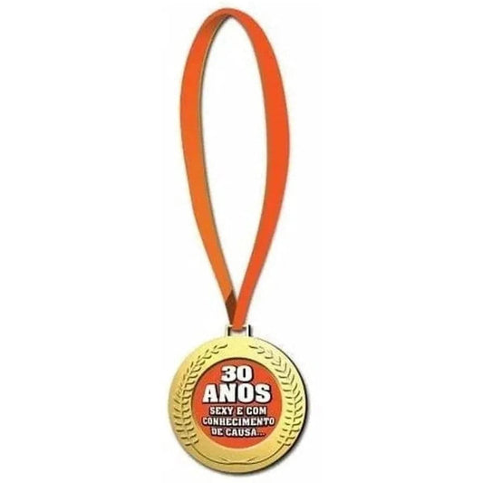 Medalha "30 ANOS" - Pérola SexShop