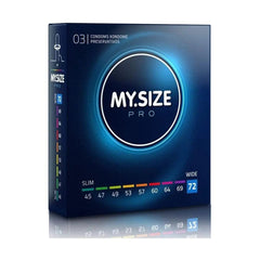 Preservativos XXL - My.Size 72mm - Melhor Ajuste e Sensibilidade - Pérola SexShop