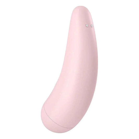 SATISFYER Vibrador Curvy 2+ Rosa, Controlado por Smartphone (video) - Pérola SexShop