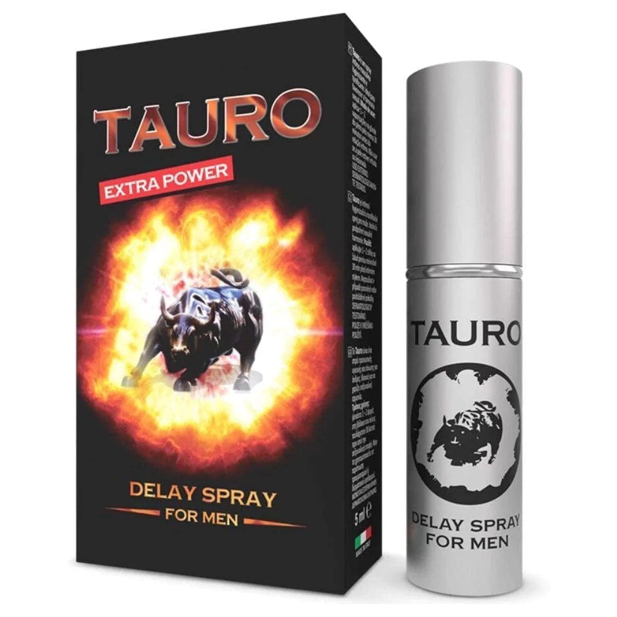 Spray Retardante Tauro Extra Power 100% Natural e Seguro - Pérola SexShop