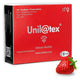 Preservativos Unilatex de Morango- Saborosa Proteção Íntima