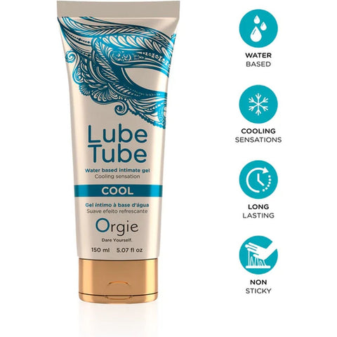 Lubrificante Lube Tube 150ml Cool Orgie