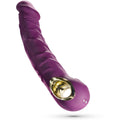Recarregável via USB, o Vibrador Realistico Magnus Roxo oferece 50 minutos de prazer contínuo após apenas 80 minutos de carga.
