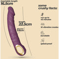 Vibrador Realistico Magnus Roxo em destaque, um complemento perfeito para a sua coleção de brinquedos eróticos.