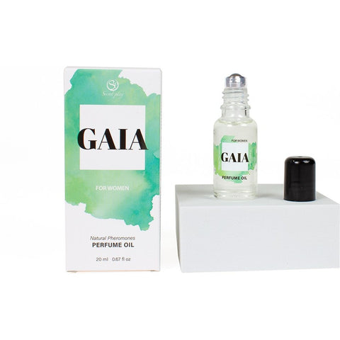 Gaia Secret Play — Óleo Perfumado com Feromonas para Mulher | Roll-on 20ml