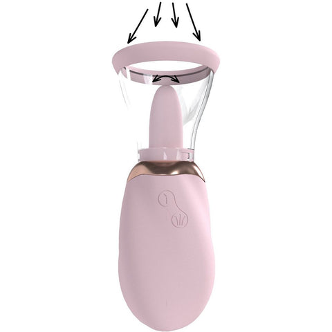 Imagem demonstrativa da utilização da Bomba Para Vulva e Seios BOOST, mostrando como estimula e realça a sensualidade com segurança e conforto.