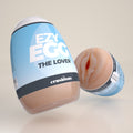 Detalhe do Ovo Masturbador Ezy EGG The Lover, uma experiência íntima inovadora da marca Crushious.