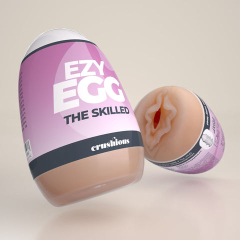 Imagem do Ovo Masturbador Ezy EGG The Skilled - design discreto e compacto para uma experiência única de prazer.