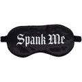 Máscara de Cetim Preta SPANK ME Ouch! para momentos de mistério e sedução.