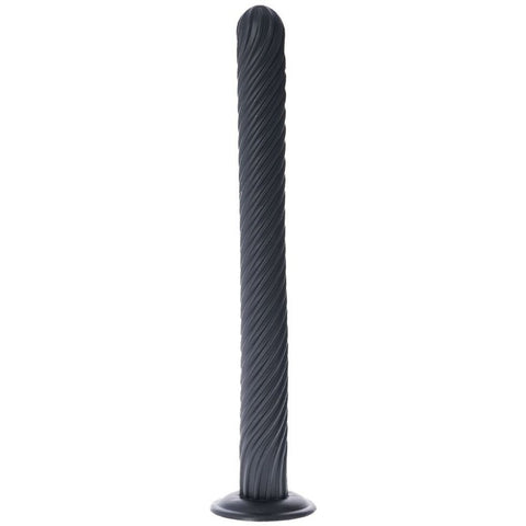 Plug Anal Gunung Extreme Monolite | 51cm Ø5cm | Espiral | Ventosa | Itália