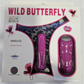 Cueca Vibratória Wild Butterfly Wireless (BALA E COMANDO ROXO), Tamanho único  Baile   