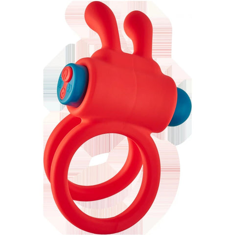 Anel Vibratório Thrill Ring Duplo – USB Recarregável IPX6