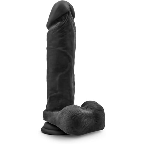 Dildo Realista Bold Massive Chocolate Au Naturel com Ventosa 23cm Ø5cm – close-up do visual chocolate au naturel com textura ultra-realista Sensa Feel®.