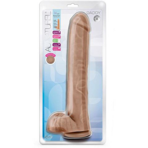 Au Naturel, Dildo Realista Daddy Moreno, 35.5cm Ø6.3cm  Blush Novelties   