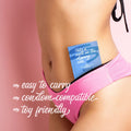 Experiência sensual com o Anel Vibratório Booster combinando com lubrificantes Crushious.