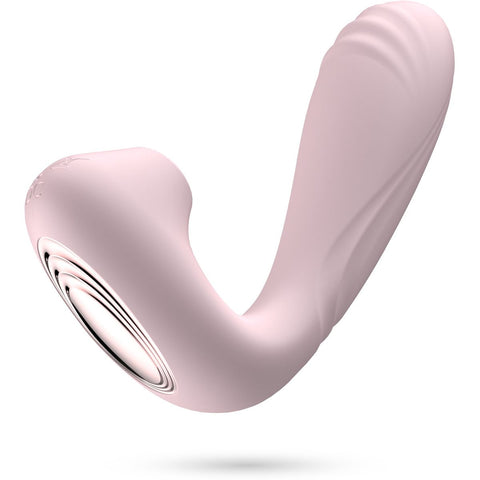 Estimulador Clitoriano Crushious Pookie Rosa – 10 Modos Sucção + 10 Vibração | Comando Remoto | USB