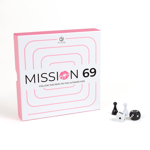 Jogo Erótico Mission 69 Secret-Play – 69 Desafios Picantes para Casais | Tabuleiro