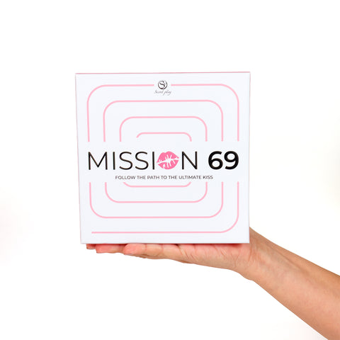 Jogo Erótico Mission 69 Secret-Play – 69 Desafios Picantes para Casais | Tabuleiro