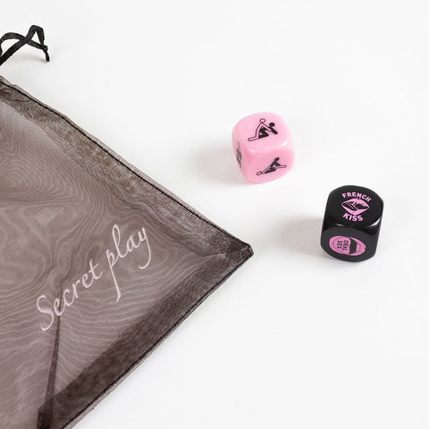 Jogo 2 Dados Eróticos Foreplay Fanatics | Posturas e Acções | Secret Play