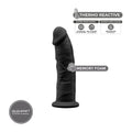 Dildo SilexD 2 Silicone Premium Chocolate Negro, 15.4cm Ø3.5cm  Silexd   