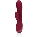 LOVELINE Smooth Silicone Rabbit Vermelho 20cm Ø4cm, 10vibrações  LoveLine   