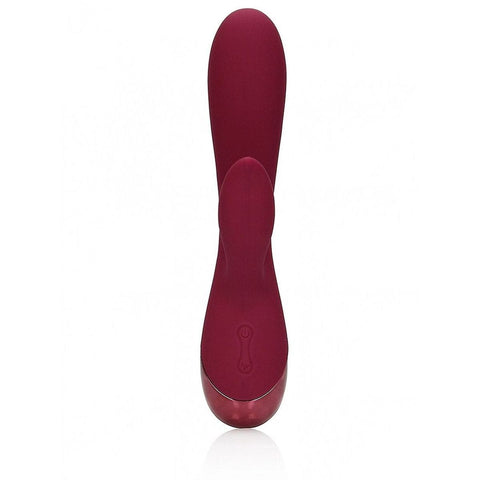 LOVELINE Smooth Silicone Rabbit Vermelho 20cm Ø4cm, 10vibrações  LoveLine   