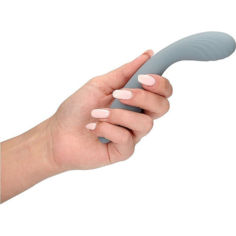 LOVELINE Smooth Silicone G-Spot Cinzento, 18cm Ø2.8cm, 10vibrações  LoveLine   