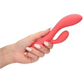 LOVELINE Smooth Silicone Rabbit Rosa, 20cm Ø3.6cm, 10vibrações  LoveLine   