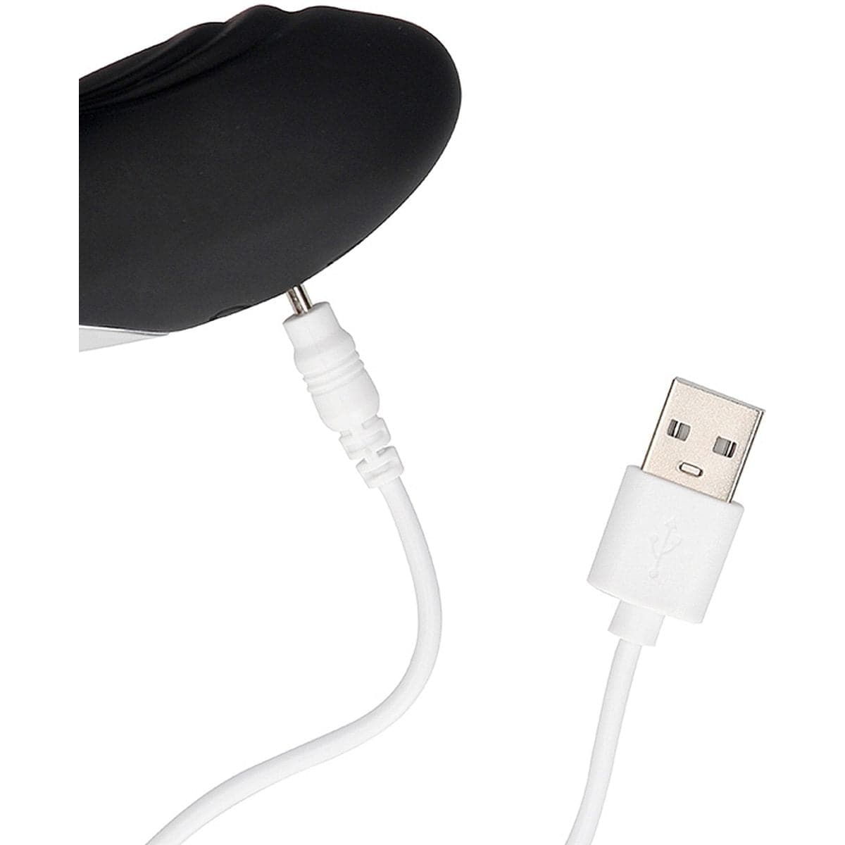 Estimulador Bent Preto USB com Controlo Remoto, 10vibrações - Pérola SexShop